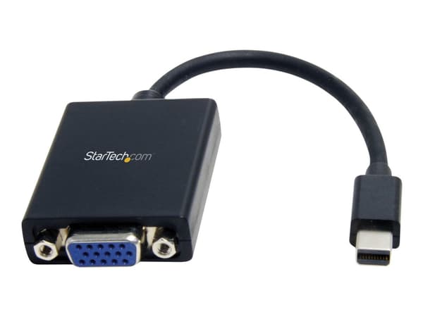 StarTech.com Mini DisplayPort to VGA Video Adapter Converter - Video adapter - Mini DisplayPort (hann) til HD-15 (VGA) (hunn) - DisplayPort 1.2 - 13