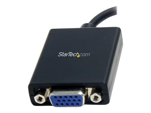 StarTech.com Mini DisplayPort to VGA Video Adapter Converter - Video adapter - Mini DisplayPort (hann) til HD-15 (VGA) (hunn) - DisplayPort 1.2 - 13