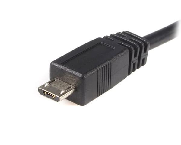 StarTech.com 3m USB/Micro USB USB-kablar USB 2.0 USB A Micro-USB B Svart