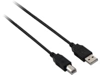 V7 - USB-kabel - USB (hane) till USB typ B (hane) - USB 2.0 - 1.8 m - svart