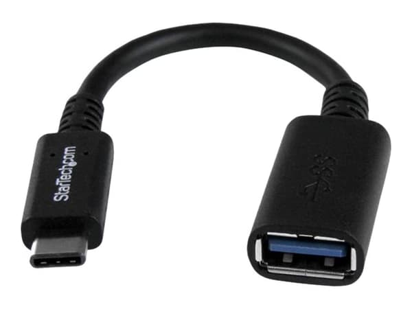 StarTech.com USB-C till USB-A-kabeladapter - M/F - 15 cm - USB 3.0 - USB-IF-certifierad - USB-adapter - 24 pin USB-C (hane) till USB typ A (hona) - U