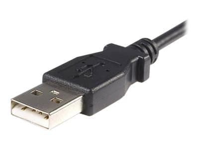 StarTech.com UUSBHAUB1M USB-kabel 1 m USB 2.0 USB A Micro-USB B Sort