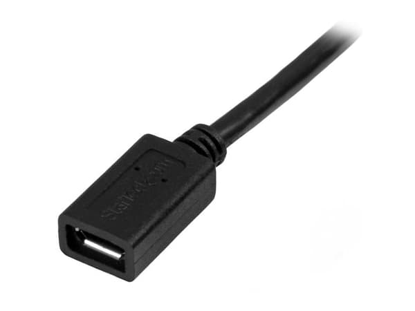 StarTech.com Micro-USB Förlängningskabel - M/F - 0,5 m