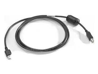 Zebra Cable Asssembly Universal USB, 2,25 m, USB A, USB B, Musta