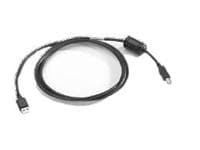 Zebra Cable Asssembly Universal USB, 2,25 m, USB A, USB B, Musta