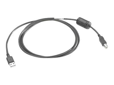 Zebra Cable Asssembly Universal USB, 2,25 m, USB A, USB B, Musta