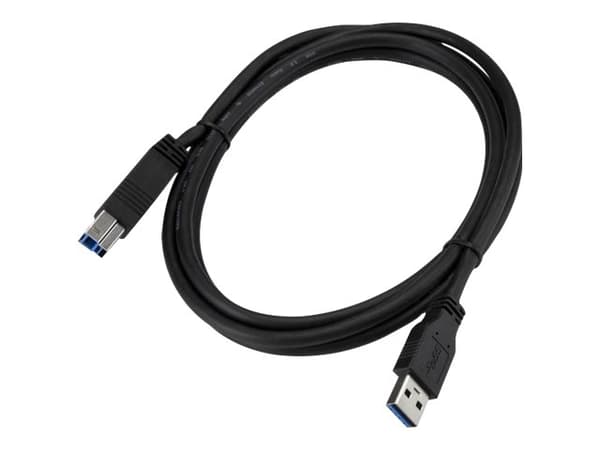 StarTech.com USB3CAB2M USB-kablar 2 m USB 3.2 Gen 1 (3.1 Gen 1) USB A USB B Svart