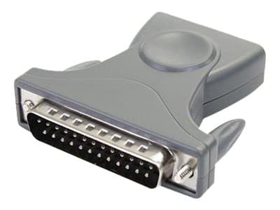 StarTech.com ICUSB232DB25 seriella kablar Grå 0,9 m USB Type-A DB-9
