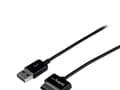 Miniatyrbilde 4 av 5: StarTech.com USB2ASDC3M mobiltelefonkabel Sort 3 m USB A Asus 40-pin
