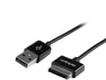 Miniatyrbilde 5 av 5: StarTech.com USB2ASDC3M mobiltelefonkabel Sort 3 m USB A Asus 40-pin