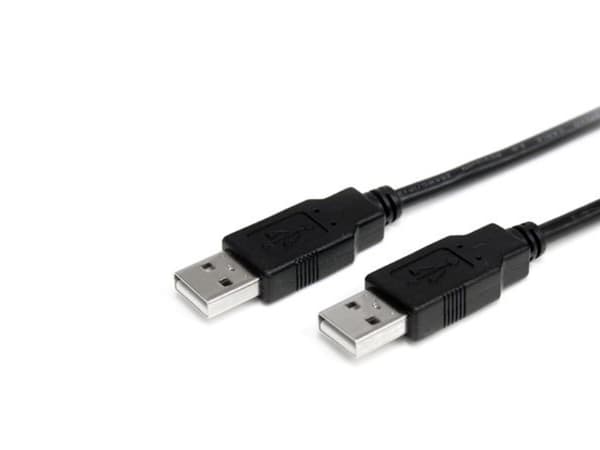 StarTech.com 2m USB 2.0 A to A Cable - M/M - 2m USB 2.0 aa Cable - USB a male to a male Cable (USB2AA2M) - USB-kabel - USB (hann) til USB (hann) - US