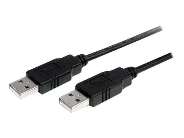 StarTech.com 2m USB 2.0 A to A Cable - M/M - 2m USB 2.0 aa Cable - USB a male to a male Cable (USB2AA2M) - USB-kabel - USB (hann) til USB (hann) - US