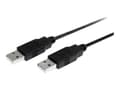 Miniatyrbilde 1 av 5: StarTech.com 2m USB 2.0 A to A Cable - M/M - 2m USB 2.0 aa Cable - USB a male to a male Cable (USB2AA2M) - USB-kabel - USB (hann) til USB (hann) - US
