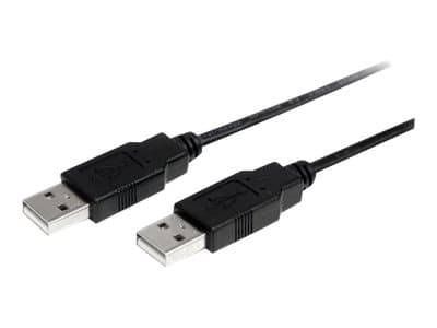 StarTech.com 2m USB 2.0 A to A Cable - M/M - 2m USB 2.0 aa Cable - USB a male to a male Cable (USB2AA2M) - USB-kabel - USB (hann) til USB (hann) - US