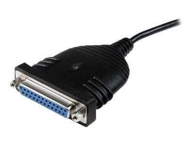 StarTech.com 1,8 m USB till DB25 parallell skrivaradapterkabel - M/F