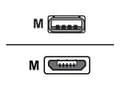 Miniatyrbild 1 av 3: Zebra - USB-kabel - USB (hane) till mikro-USB typ B (P) - 1.8 m - för ZQ500 Series ZQ510, ZQ520