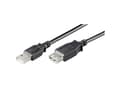 Miniatyrbild 3 av 5: Goobay 93600, 3 m, USB A, USB A, USB 2.0, 0,48 Gbit/s, Svart