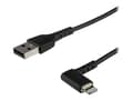 Pikkukuva 4 / 5: StarTech.com RUSBLTMM1MBR, 1 m, Lightning, USB A, Uros, Uros, Musta