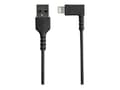 Pikkukuva 5 / 5: StarTech.com RUSBLTMM1MBR, 1 m, Lightning, USB A, Uros, Uros, Musta
