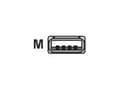 Miniatyrbild 1 av 5: Datalogic - Datakabel - USB (hane) - 4.6 m