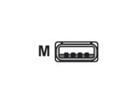 Datalogic - Datakabel - USB (hane) - 4.6 m