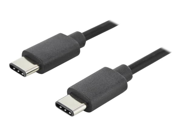 ASSMANN - USB-kabel - 24 pin USB-C (hann) til 24 pin USB-C (hann) - USB 2.0 - 1.8 m - formstøpt - svart