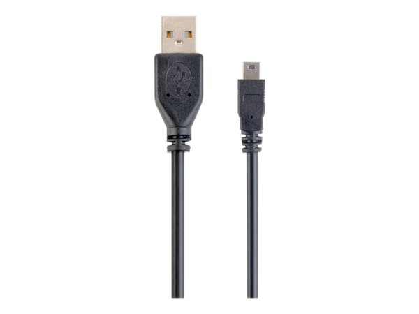 Gembird - USB-kabel - USB (hane) till mini-USB typ B (hane) - USB 2.0 - 1.8 m - formpressad - svart