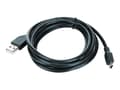 Miniatyrbild 1 av 5: Gembird - USB-kabel - USB (hane) till mini-USB typ B (hane) - USB 2.0 - 1.8 m - formpressad - svart
