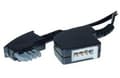 Miniatyrbild 2 av 2: S-Conn 70216-, 6 m, TAE-N, TAE-N, Sort, Hanstik, Hunstik