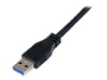 Miniatyrbild 3 av 5: StarTech.com USB3CAUB1M USB-kablar 1 m USB 3.2 Gen 1 (3.1 Gen 1) USB A Micro-USB B Svart