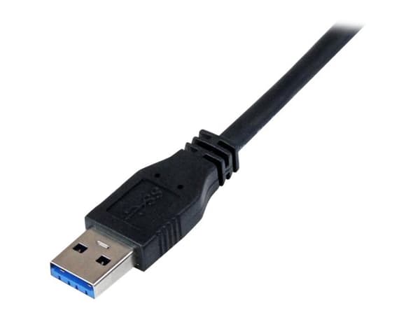 StarTech.com USB3CAUB1M USB-kablar 1 m USB 3.2 Gen 1 (3.1 Gen 1) USB A Micro-USB B Svart