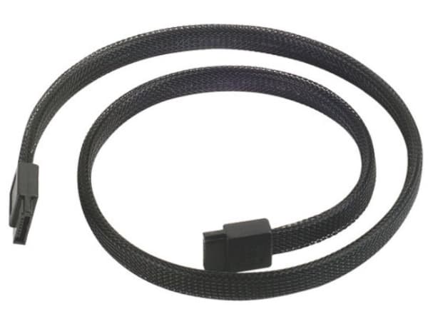 SilverStone CP07 - SATA-kabel - Serial ATA 150/300/600 - SATA (hun) til SATA (hun) - 50 cm - sort