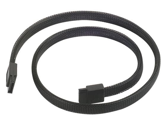 SilverStone CP07 - SATA-kabel - Serial ATA 150/300/600 - SATA (hun) til SATA (hun) - 50 cm - sort