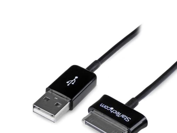 StarTech.com USB2SDC2M mobiltelefonkabel Sort 2 m USB A Samsung 30-pin
