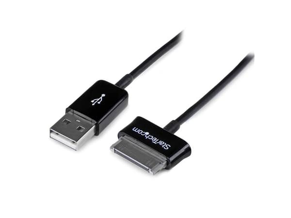 StarTech.com USB2SDC2M mobiltelefonkabel Sort 2 m USB A Samsung 30-pin