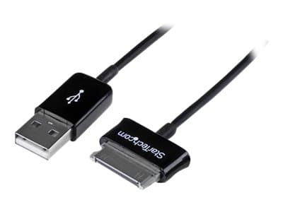 StarTech.com USB2SDC2M mobiltelefonkabel Sort 2 m USB A Samsung 30-pin