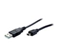 Miniatyrbild 1 av 2: S/CONN 14-16035, 2 m, Mini-USB B, USB A, USB 2.0, 0,48 Gbit/s, Svart