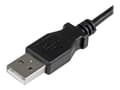 Miniatyrbild 3 av 5: StarTech.com Micro USB-kabel för laddning och synkning M/M - Högervinklad Micro USB - 0,05/0,25 mm² - 1 m