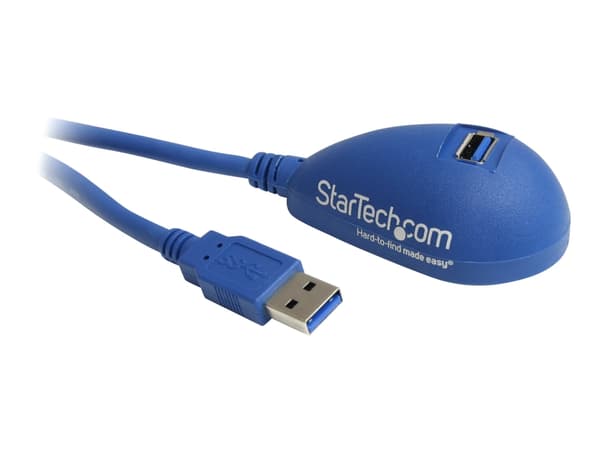 StarTech.com 1,5 m SuperSpeed USB 3.0-förlängningskabel till skrivbordet - A till A M/F