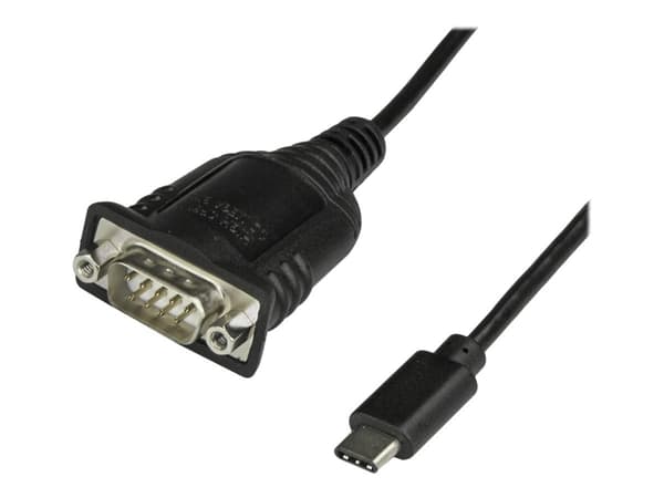 StarTech.com ICUSB232C seriekabel Sort 0,4 m USB C DB-9