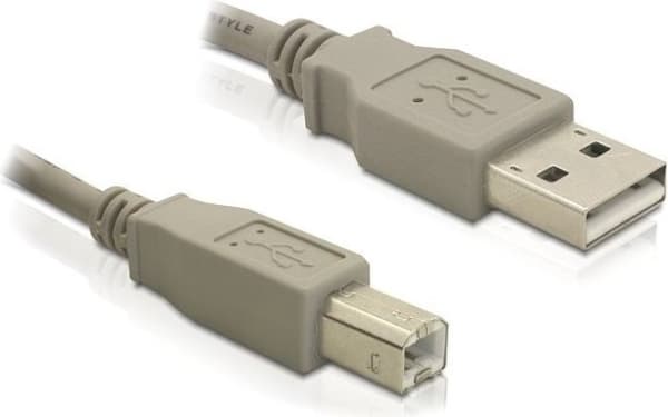 Delock - USB-kabel - USB (hane) till USB typ B (hane) - USB 2.0 - 1.8 m