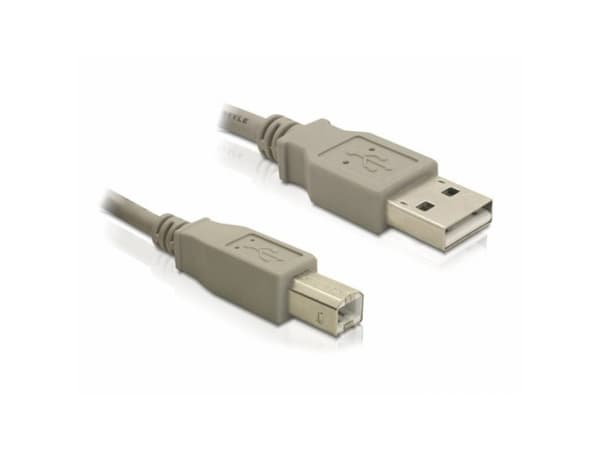 Delock - USB-kabel - USB (hane) till USB typ B (hane) - USB 2.0 - 1.8 m