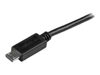 StarTech.com Lång Micro USB-kabel för laddning och synkning M/M - 0,25 mm² - 3 m