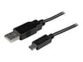Miniatyrbild 1 av 5: StarTech.com Lång Micro USB-kabel för laddning och synkning M/M - 0,25 mm² - 3 m