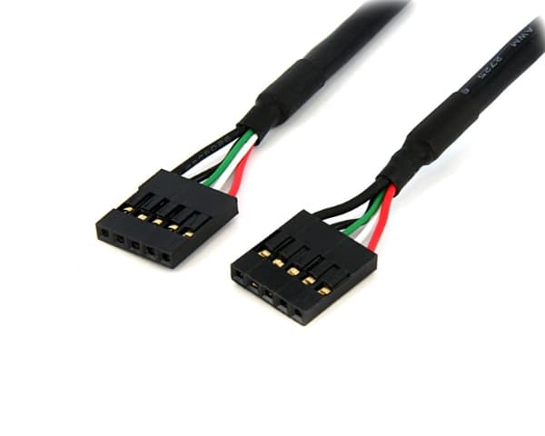 StarTech.com USBINT5PIN USB-kaapeli 0,5 m Musta