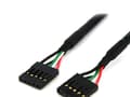 Pikkukuva 5 / 5: StarTech.com USBINT5PIN USB-kaapeli 0,5 m Musta