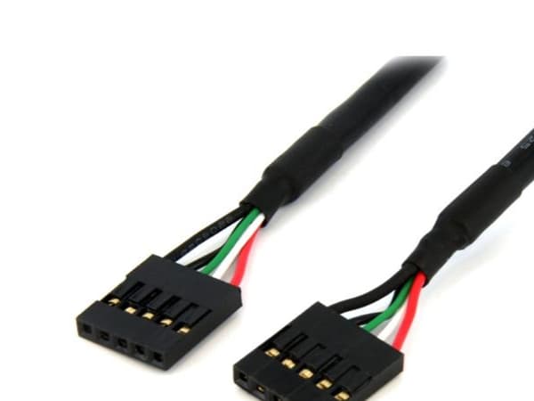StarTech.com USBINT5PIN USB-kaapeli 0,5 m Musta