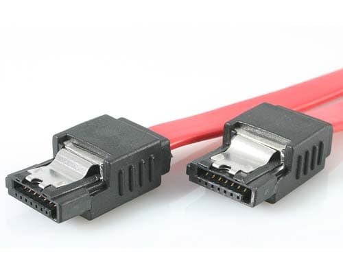 StarTech.com LSATA12 SATA-kabel 0,304 m SATA 7-pin Rød
