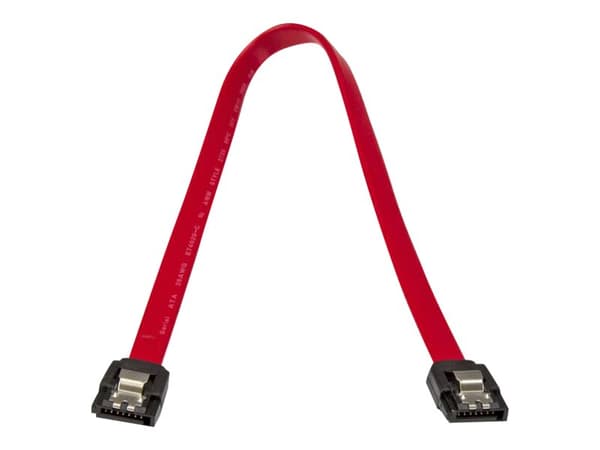 StarTech.com LSATA12 SATA-kabel 0,304 m SATA 7-pin Rød