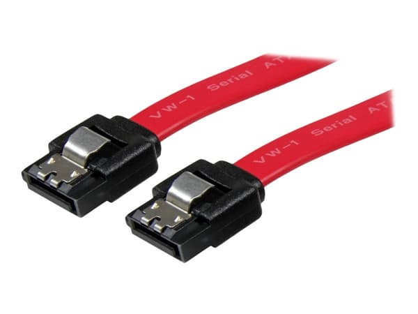 StarTech.com LSATA12 SATA-kabel 0,304 m SATA 7-pin Rød